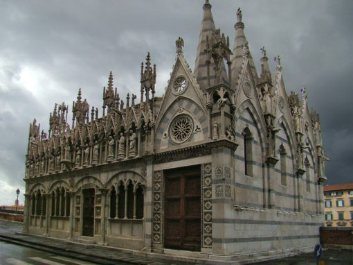 Ugo Nespolo alla Chiesa della Spina (Pisa)