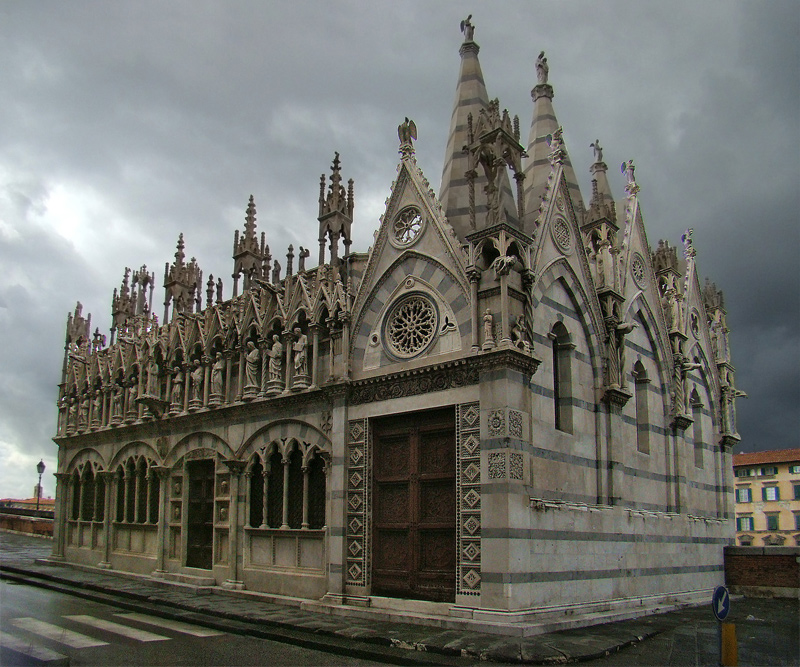 Ugo Nespolo alla Chiesa della Spina (Pisa)